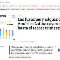 Las fusiones y adquisiciones en Amrica Latina cayeron 20% hasta el tercer trimestre